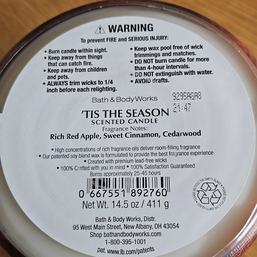 Bath & Body Works bath body